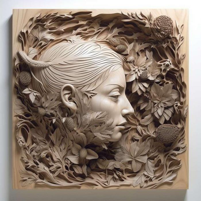 نموذج ثلاثي الأبعاد لآلة CNC 3D Art 